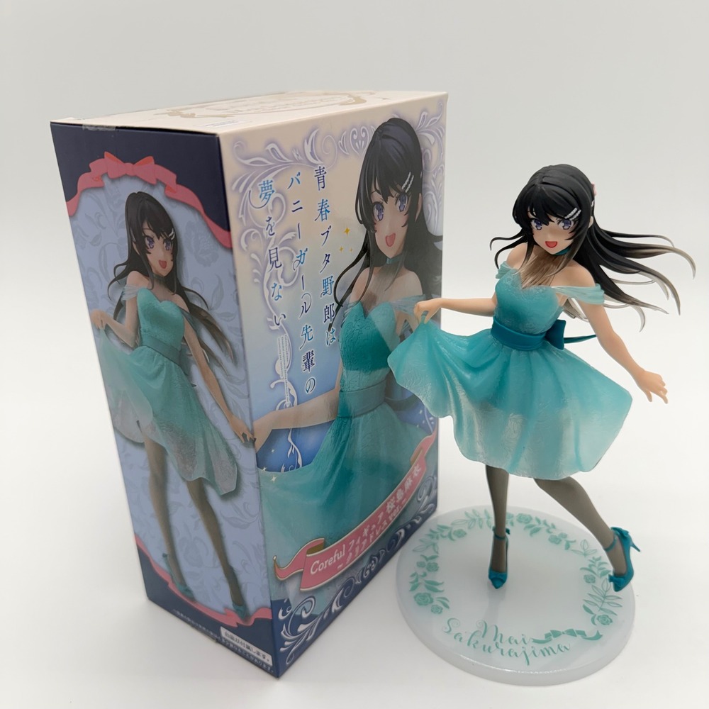 Taito Coreful Mai Sakurajima Clear Dress Ver Rascal Does Not Dream Figure NEW